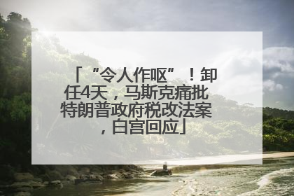 “令人作呕”！卸任4天，马斯克痛批特朗普政府税改法案，白宫回应
