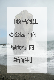 牧马河生态公园：向绿而行 向新而生