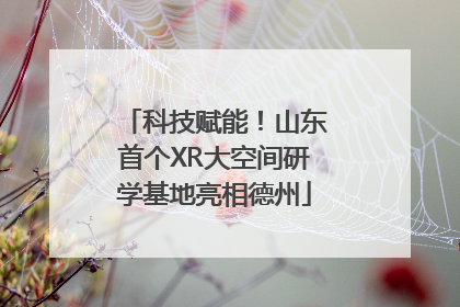科技赋能！山东首个XR大空间研学基地亮相德州
