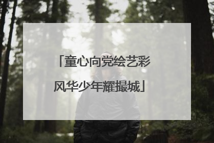 童心向党绘艺彩 风华少年耀撮城