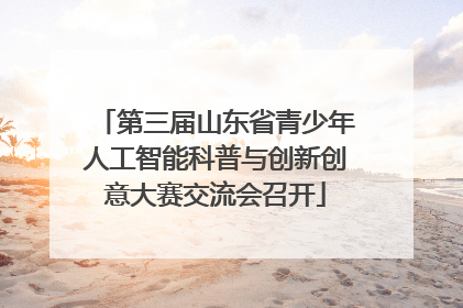 第三届山东省青少年人工智能科普与创新创意大赛交流会召开