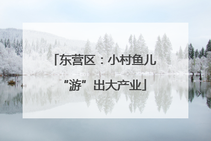 东营区：小村鱼儿“游”出大产业