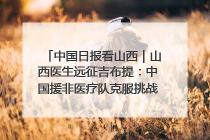 中国日报看山西｜山西医生远征吉布提：中国援非医疗队克服挑战救助非洲患者
