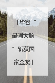 华容“最强大脑”斩获国家金奖