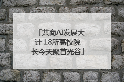 共商AI发展大计 18所高校院长今天聚首光谷