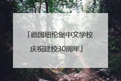 德国纽伦堡中文学校庆祝建校30周年