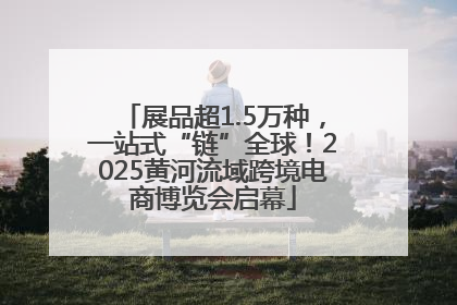 展品超1.5万种，一站式“链”全球！2025黄河流域跨境电商博览会启幕