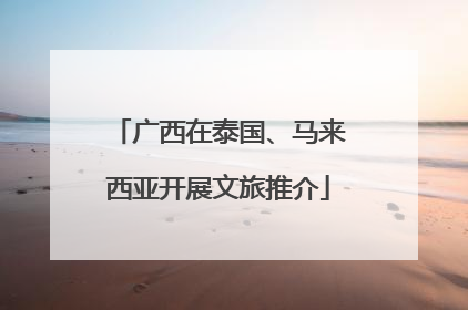 广西在泰国、马来西亚开展文旅推介