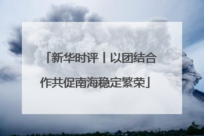 新华时评丨以团结合作共促南海稳定繁荣