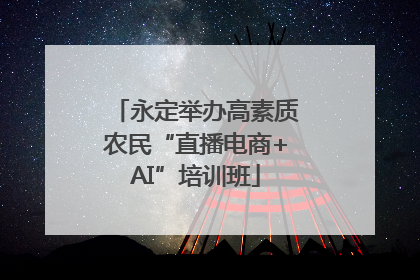 永定举办高素质农民“直播电商+AI”培训班