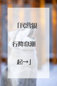 民营银行降息潮起→