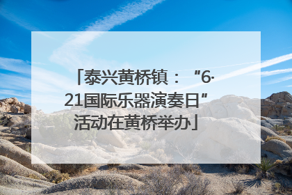 泰兴黄桥镇：“6·21国际乐器演奏日”活动在黄桥举办