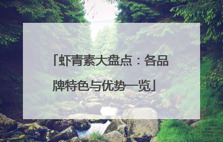 虾青素大盘点：各品牌特色与优势一览