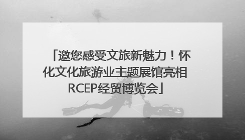 邀您感受文旅新魅力！怀化文化旅游业主题展馆亮相RCEP经贸博览会