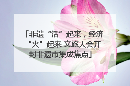 非遗“活”起来，经济“火”起来 文旅大会开封非遗市集成焦点