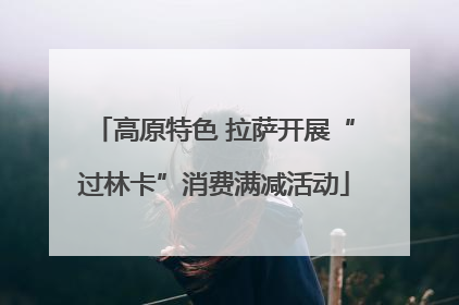 高原特色 拉萨开展“过林卡”消费满减活动