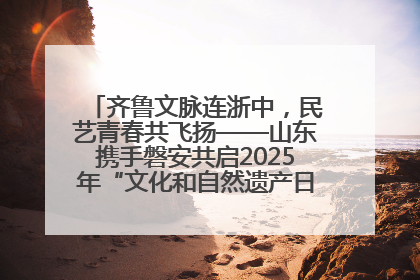 齐鲁文脉连浙中，民艺青春共飞扬——山东携手磐安共启2025年“文化和自然遗产日”系列活动