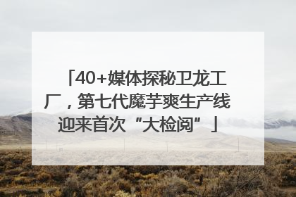40+媒体探秘卫龙工厂，第七代魔芋爽生产线迎来首次“大检阅”