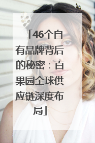 46个自有品牌背后的秘密：百果园全球供应链深度布局